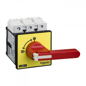 VCF6 TeSys Vario - acil durdurma yük ayırıcı - 175 A - kapıda.