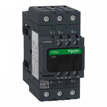 LC1D40AR7 TeSys D kontaktör - 3P(3 NA) - AC-3 - <= 440 V 40 A - 440 V AC 50/60 Hz bobin