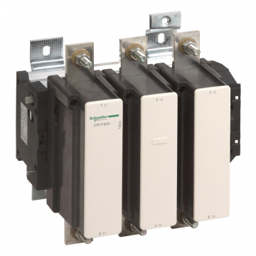 CR1F630M7 TeSys F manyetik mandallı kontaktör - 3P (3 NO) - 630 A - 220...230 V AC/DC bobin