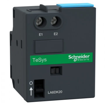 LA6DK20F yardımcı kelepçe bloğu TeSys D - 110...127 V DC/AC 50...60 Hz