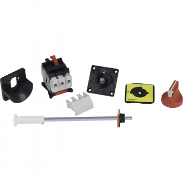 VCCF1 TeSys Vario - acil durdurma yük ayırıcı - 32 A - panonun arkası.