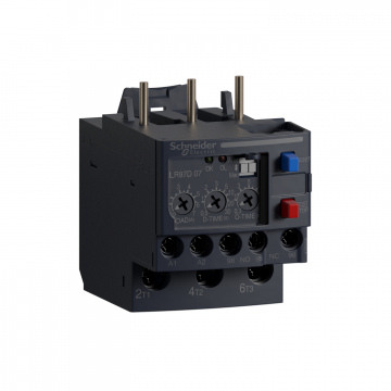 LR97D07B motor TeSys için elektronik aşırı yük rölesi - 1,2...7 A - 24 V AC/DC