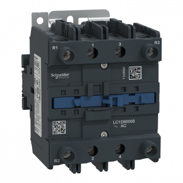 LC1D80008P7 TeSys D kontaktör - 4P(2 NA + 2 NK) - AC-1 - <= 440 V 125 A - 230 V AC bobin