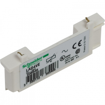 LAD4VE TeSys D - süpresör modülü - varistör - 24...48 V AC.