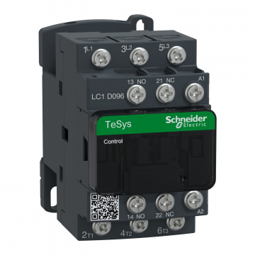 LC1D096F7 TeSys D kontaktör - 3P(3 NA) - AC-3 - <= 440 V 9 A - 110 V AC bobin