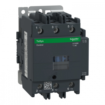 LC1D80M7 TeSys D kontaktör - 3P(3 NA) - AC-3 - <= 440 V 80 A - 220 V AC bobin