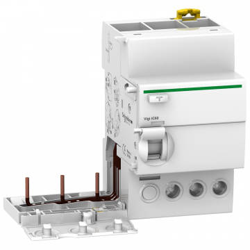 A9V41325 Vigi iC60 - toprak kaçağı eklenti bloğu - 3P - 25A - 30mA - AC tip.