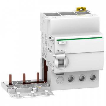 A9V41363 Vigi iC60 - toprak kaçağı eklenti bloğu - 3P - 63A - 30mA - AC tipi