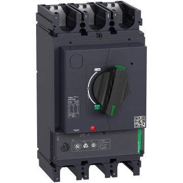 GV6P320H Motor devre kesici, TeSys GV6, 3P, 320A, Icu 70kA, termal manyetik