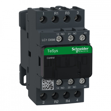 LC1D098P7 TeSys D kontaktör - 4P(2 NA + 2 NK) - AC-1 - <= 440 V 20 A - 230 V AC bobin