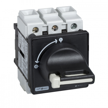 VBDN12 TeSys Mini-Vario - yük ayırıcı - 12 A - kapı üzerinde.